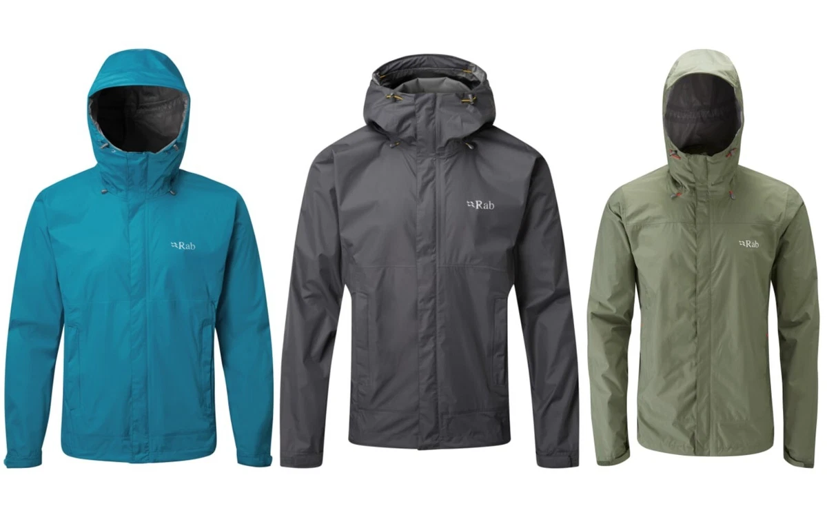 Rab Men s Downpour Eco Jacket Various Sizes and Colors