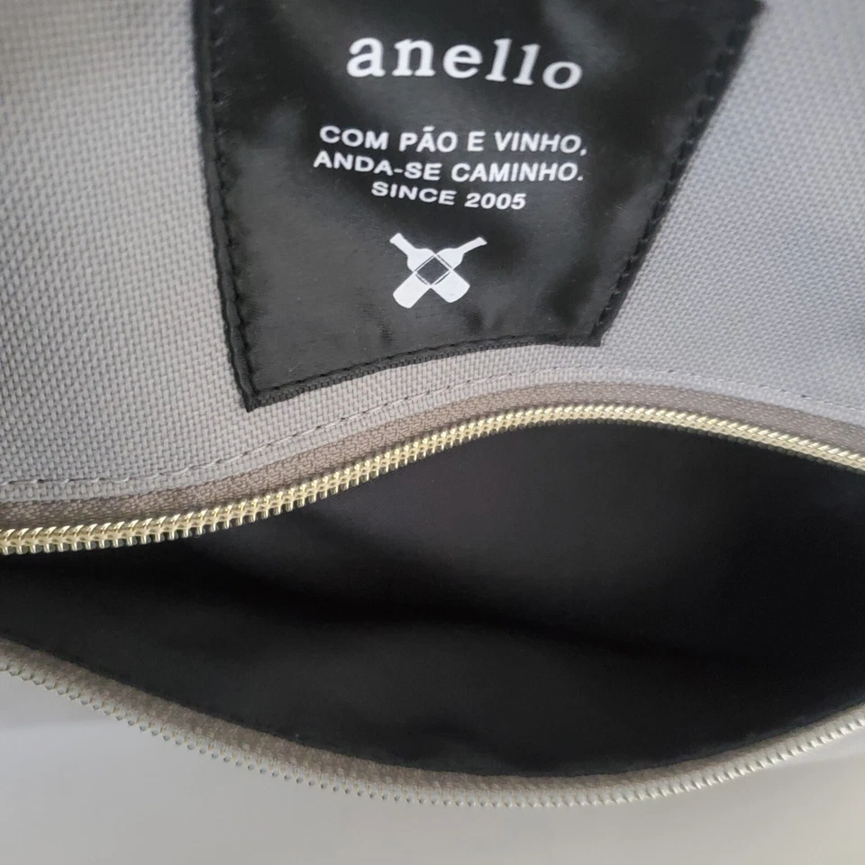Bolso Bandolera Anello Gris Grande Anello Japón Mujeres Hombro Mango Superior Carrot Co Foto 4 de 4