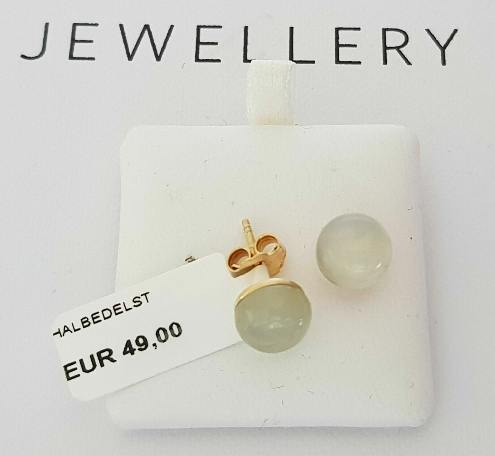 Boucles d'oreilles GOOIX de prestige avec perles de culture et finition or jaune