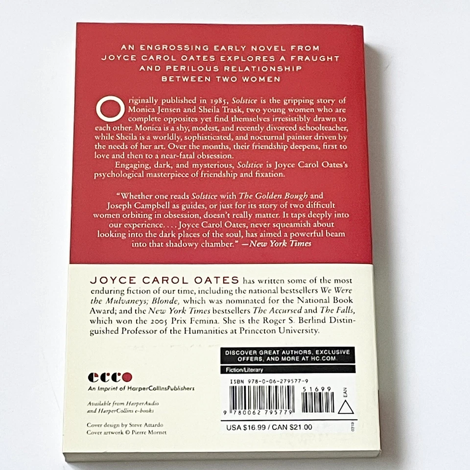 Solstice - By Joyce Carol Oates - Image 2 of 2