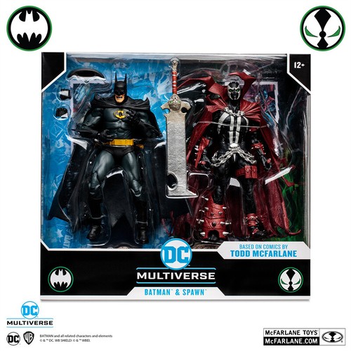 Mcfarlane DC Multiverse Collector 7 Inch Figure 2-Pack Batman & Spawn Collection - Picture 16 of 17