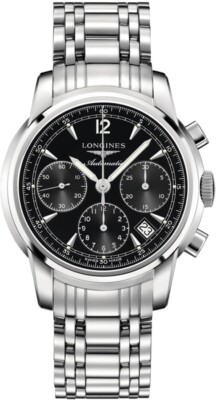 Longines Chronograph Stainless Steel Watch L27524526