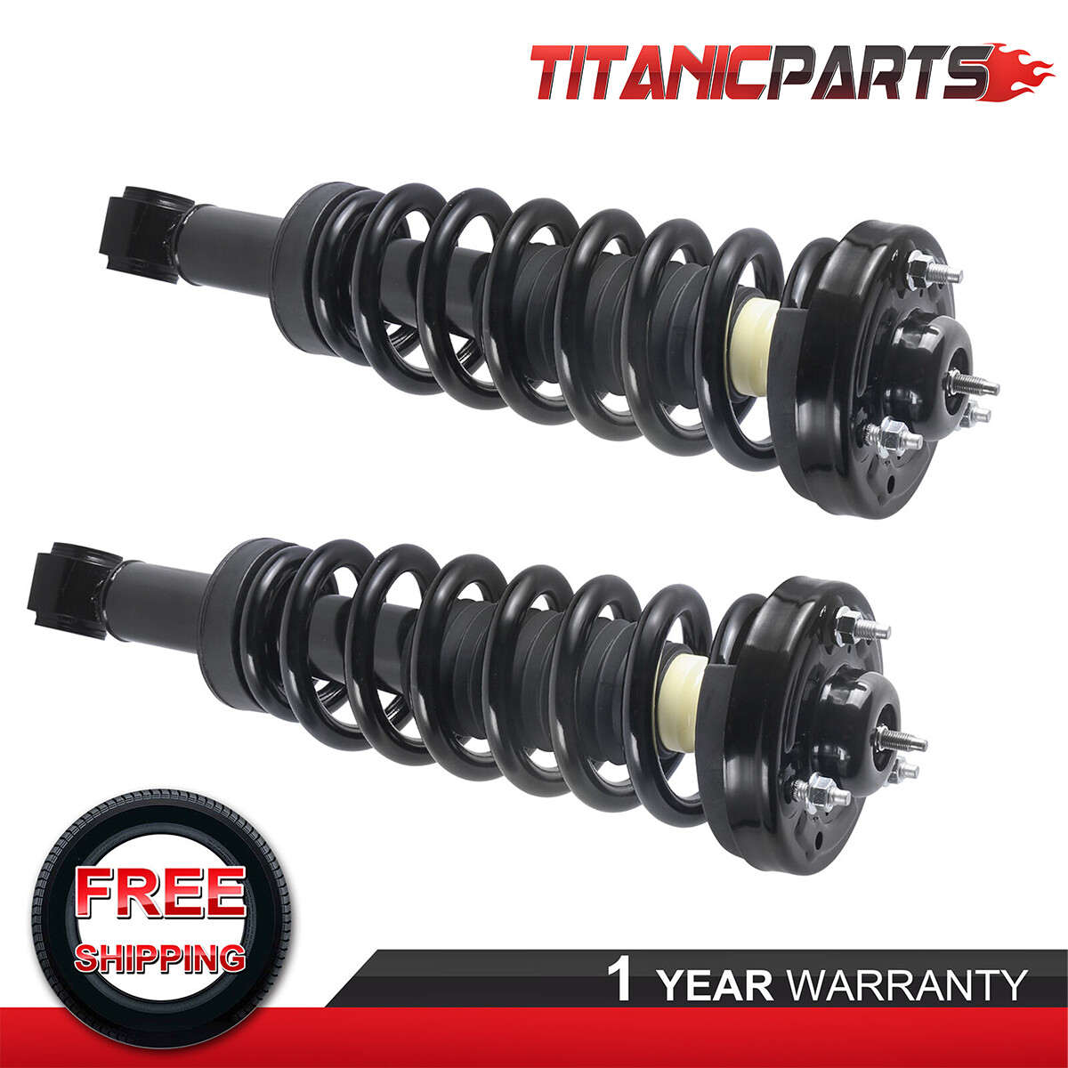 JANTK Front Shocks Struts Assembly For Lincoln Mark LT Ford F150 F