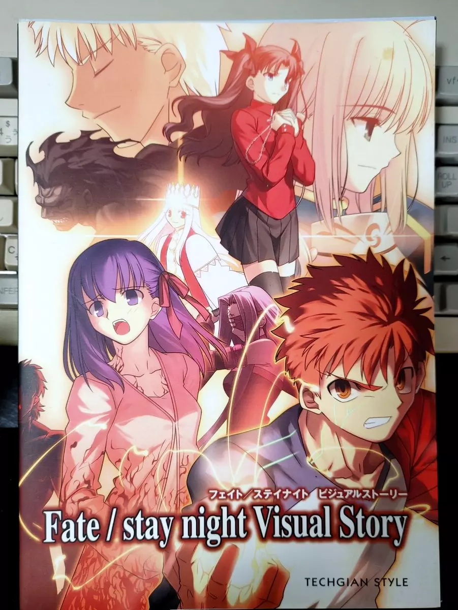 FATE STAY NIGHT Visual Story Art Works Type-Moon Japan Fan Book