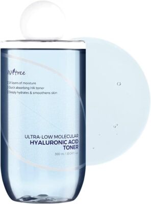 [US Seller] ISNTREE Ultra-Low Molecular Hyaluronic Acid Toner 300ml 10.14 fl.oz