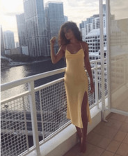 Reformation Silk Opal Dress Size 2