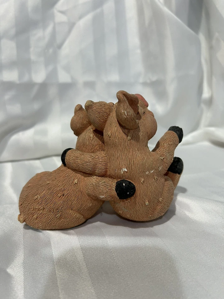 Laughing Pigs Statue / Figure - image 3 of 4