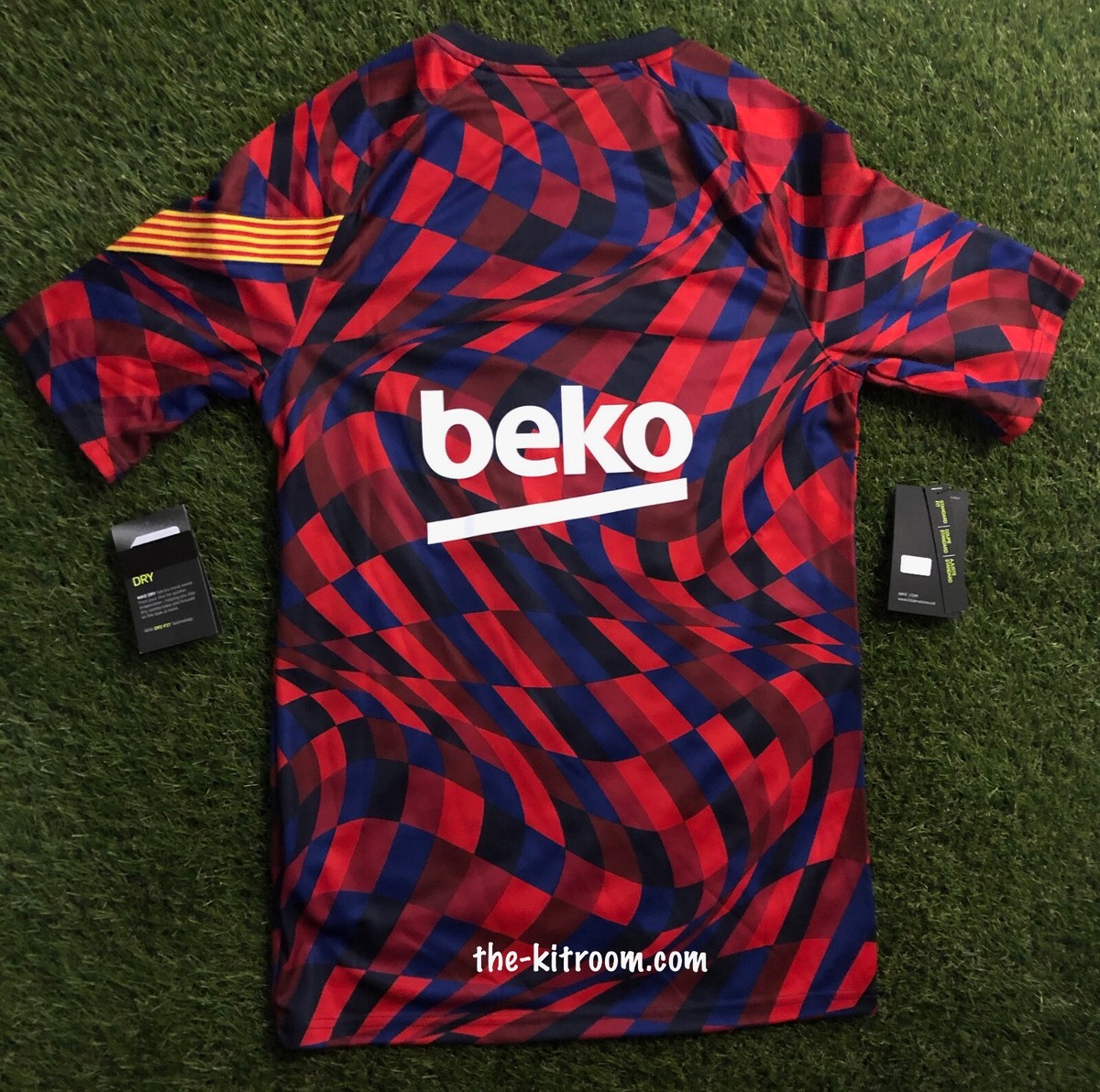 Barcelona Pre-Match Training Football Shirt - Nike CD5812-658