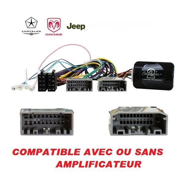 Commande au volant Chrysler Grand Voyager 2008 2009 2010 2011 2012 2013 sans EVIC