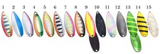 FOREST MIU 5g Trout Spoons Color