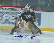 Chris Mason Signed 8x10 Photo Nashville Predators Autographed COA