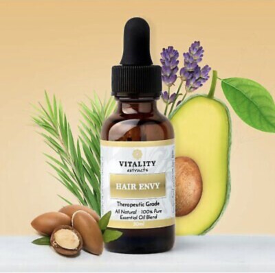 Vitality Hair Envy 100% reine therapeutische Qualität (30ml Flasche) für Haare brandneu