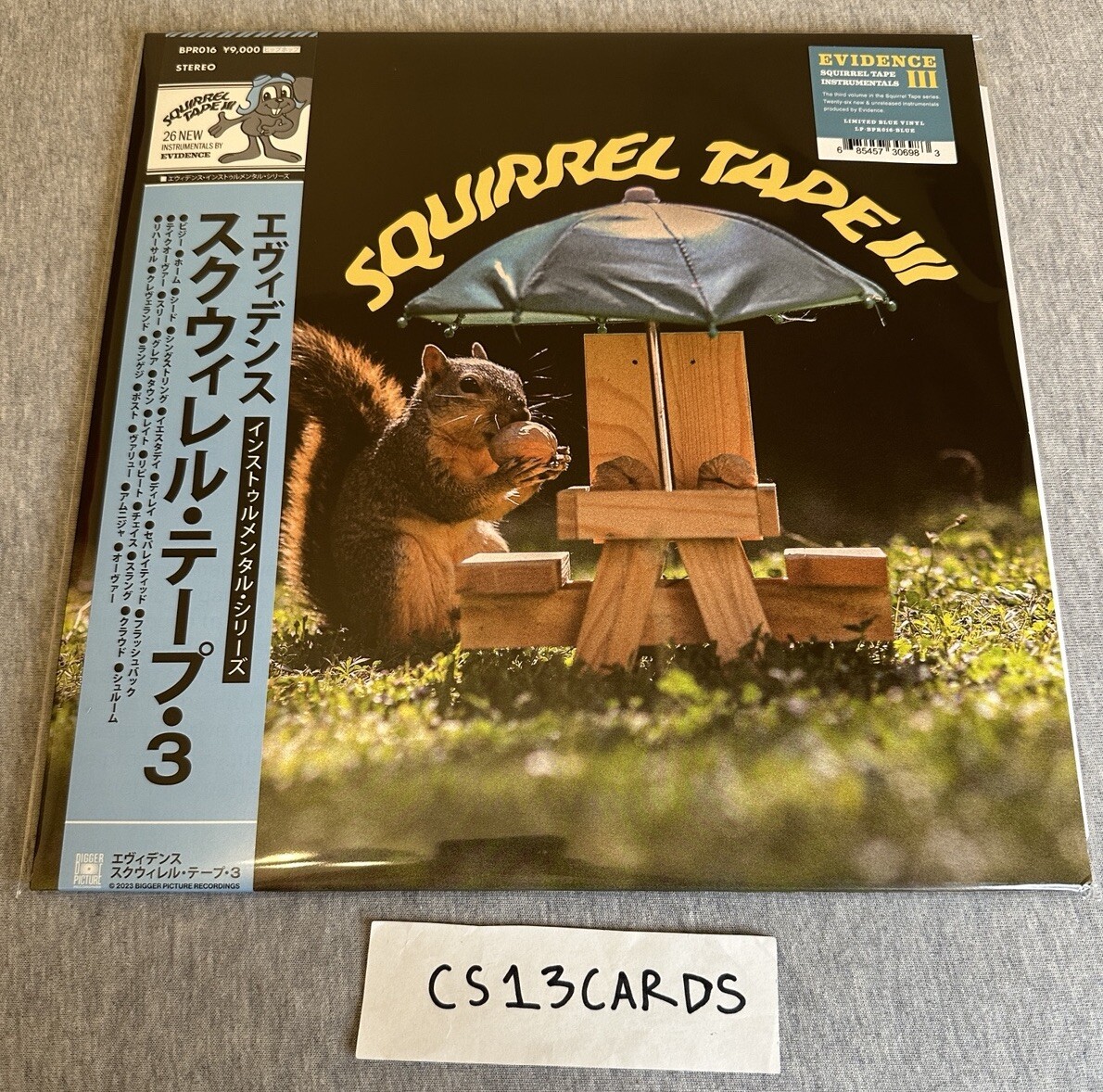 Evidence / Squirrel Tape Instrumentals 【公式通販】