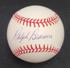RALPH BRANCA Signed Official MLB Baseball-BROOKLYN DODGERS-PSA