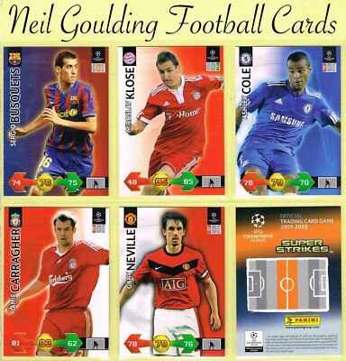 Panini Champions League 2009-10   SUPER STRIKES   Fußballkarten