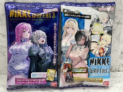 NIKKE The Goddess of Victory Wafer vol.3 Metallic Plastic Cards