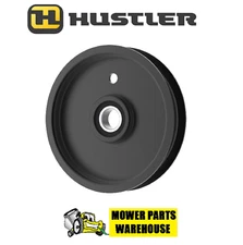 NEW GENUINE OEM HUSTLER 607525 MOWER HYDRO PUMP FLAT IDLER PULLEY 786848