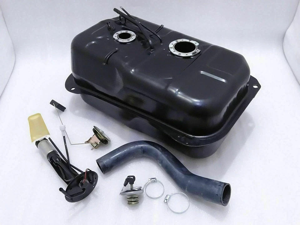Tanque de combustible de gasolina Suzuki Samurai SJ413 + tapa y manguera de unidad de envío de bomba de combustible Foto 4 de 4