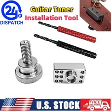 Guitar Tuner Installation Tool Drill Jig For Fender Squier For Pin-mount Tuners