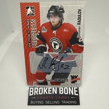 Alexander Radulov 2005-06 Heroes and Prospects Auto SSP