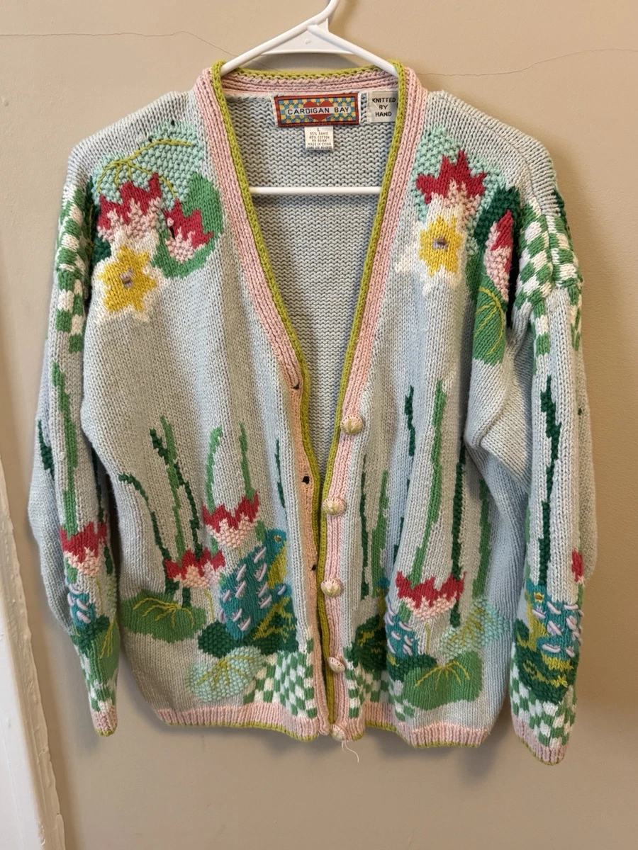 Floral Cardigan Sweaters for Women with Vintage for sale - eBay