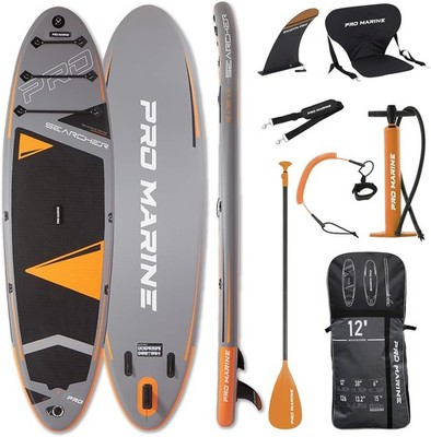 12ft Inflatable Stand Up Paddle Board (iSUP) - Portable SUP,Orange