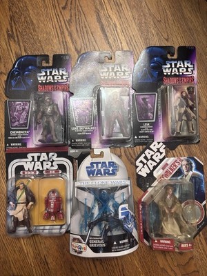 Lot of 6 Star Wars Action Figures Brand New