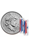 Semiquincentennial Dime 2026 Rolls and Bags-Emerging Liberty 2-Roll Set (P, D)