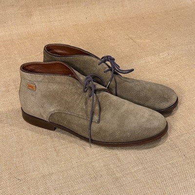 Camper Chukka Boots Mens 7 EU 40 Taupe Suede Lace Up Desert  display picture 1