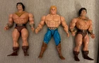 Vintage 80s Blackstar Galoob Light Up He Man Action Figure Lot Motu