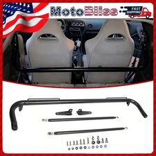 49" Stainless Steel Racing Safety Seat Belt Chassis Roll Harness Bar Kit Rod HOT