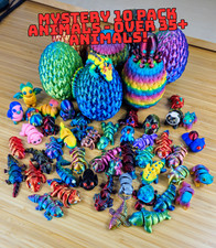 MINI Animal Packs - 3D Printed Collectible Figurines