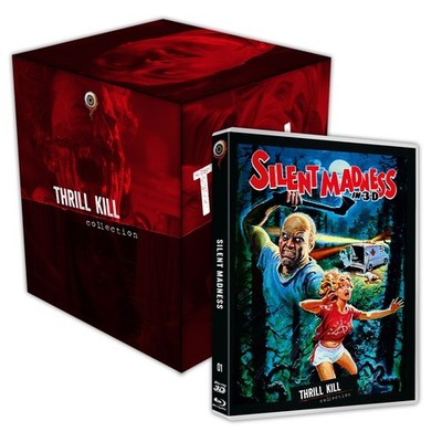 Thrill Kill Box SILENT MADNESS - DER SCHLÄCHTER  Beautiful Screamers 3D BLU-RAY