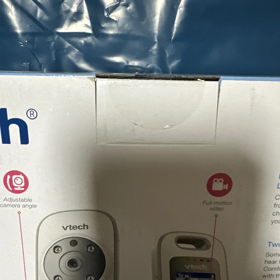 Juego de cámara monitor bebé VTech Wifi BV73122GY con compatibilidad de aplicación de teléfono inteligente Foto 2 de 2