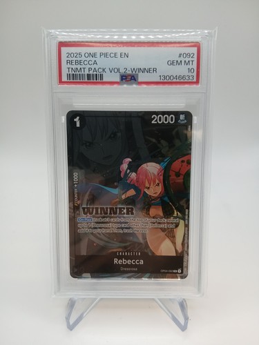 Rebecca (Winner Pack 2025 Vol. 2) graded PSA 10 for sale on eBay