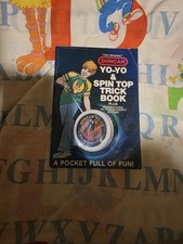 1992 DUNCAN YO-YO  SPIN TOP TRICK BOOK Original Vintage Booklet
