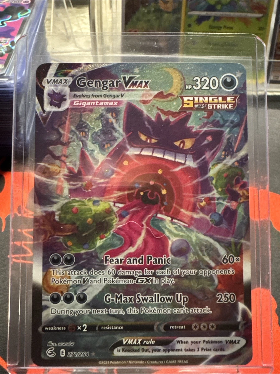 Preços baixos em Cartões TCG Gengar VMAX Pokémon | eBay