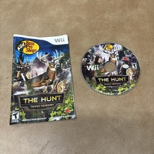 Bass Pro Shops The Hunt Trophy Showdown Wii! Manual And Disc. No Cover Art