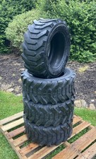 Set Of 4-27x10.50-15 Forerunner Sks-5 Skid Steer/tractor Tires -27-10.50-15