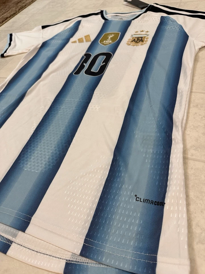 Argentina 2026 World cup Home Player Version jersey, Messi 10, S-XL - Image 2 of 4