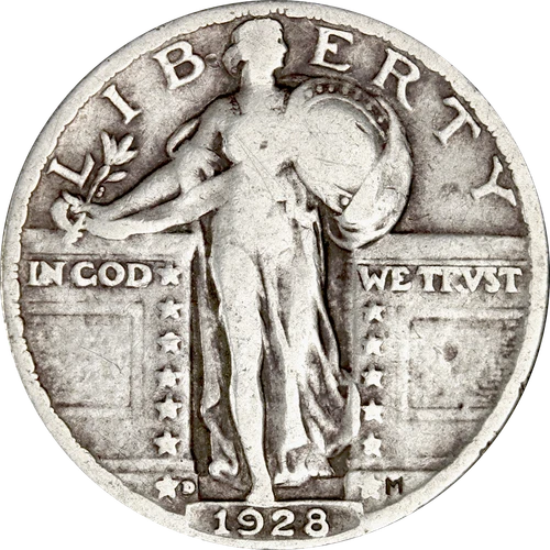 1928-D Standing Liberty Quarter
