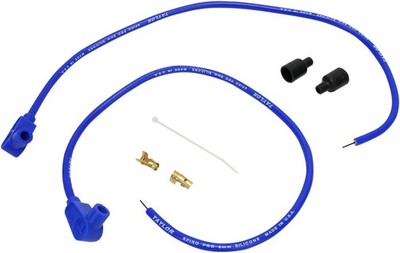 Taylor Zündkabel Universal Zündkerzendrähte Blau für Harley-Davidson