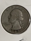 4x 90% Silver Washington Quarters 1949-D 1964 D & P Junk Silver Lot