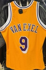 Los Angeles Lakers Mitchell & Ness '96-97 Nick Van Exel Swingman Jersey