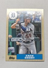 2022 Topps Archives - 1987 Topps Design Zack Short #242 (RC)