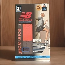New Balance 3 Pack Boxer Briefs Mens 3XL Mesh...