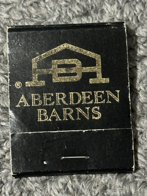 #ad #ad Vintage Matchbook Aberdeen Barns Steak Restaurant VA Virginia USED Matches $9.99