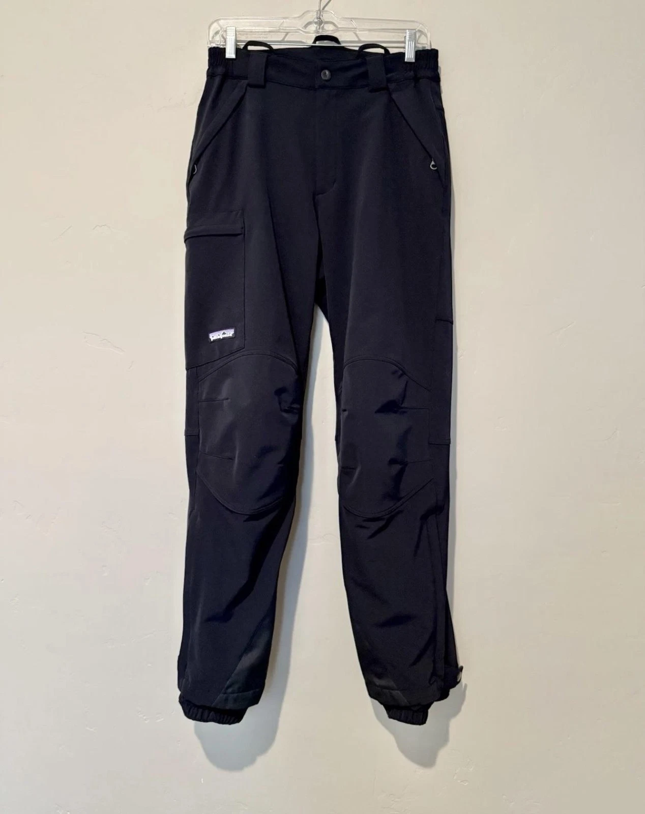 Patagonia Snow Pants Womens 6 Super Guide Black Softshell Alpine Utility 82175FA