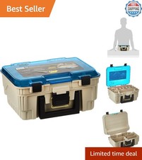 Plano 1349-00 Fishing Tackle Storage - Clear Lid, Custom Divider Secure Carry