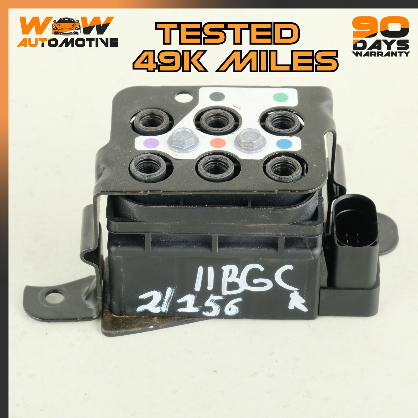 Bentley Continental GT 2007-2019 Rear Right Lower Air suspension valve block P/N 3D0616013B